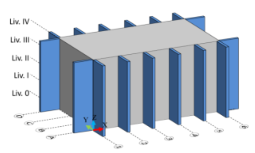 Orthogonal Steel Exoskeleton for Retrofitting of Existing Reinforced Concrete Buildings: parametric design of construction details and foundations